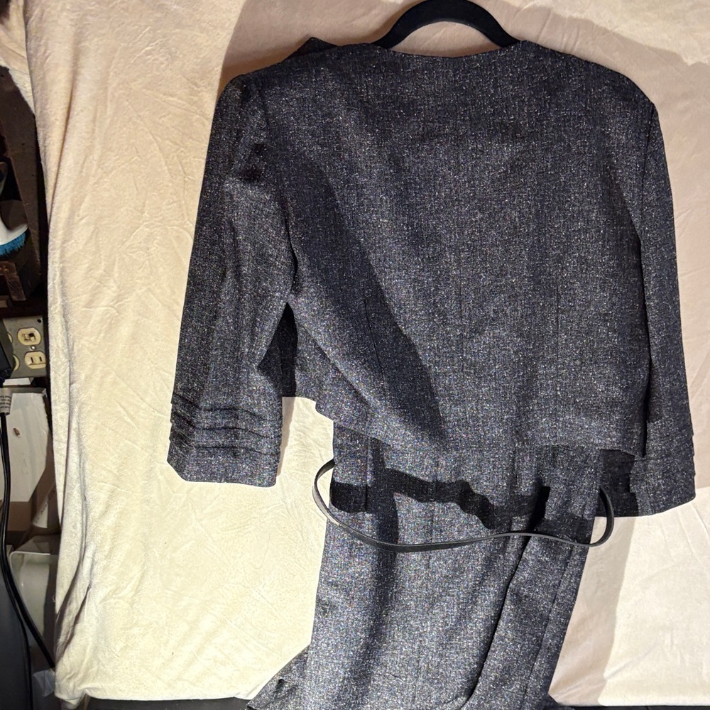 Jessica Howard Gray Women's Jacket & dress set size 12 - Picture 8 of 11